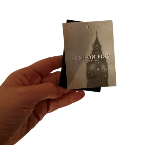 London Fog Girls Coral Hooded Puffer Jacket M/5-6 Fleece Lined Winter Coat NWT - Picture 6 of 6